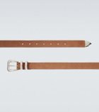 Brunello Cucinelli Suede belt