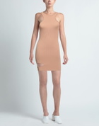Andreādamo Womens Mini dress Light brown