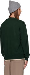 Acne Studios Green Lightweight Cardigan