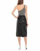 Berna Womens Midi skirt in Black