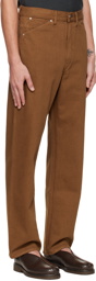 LEMAIRE Brown Seamless Jeans