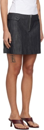 Paloma Wool Gray Deuna II Miniskirt