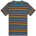 Paul Smith Men's Stripe T-Shirt in Brown