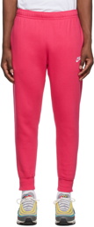 Nike Pink Sportswear Club Lounge Pants