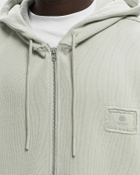 New Amsterdam Half Zip Hoodie Almost Aqua Zip Grey Half Zips/Hoodies