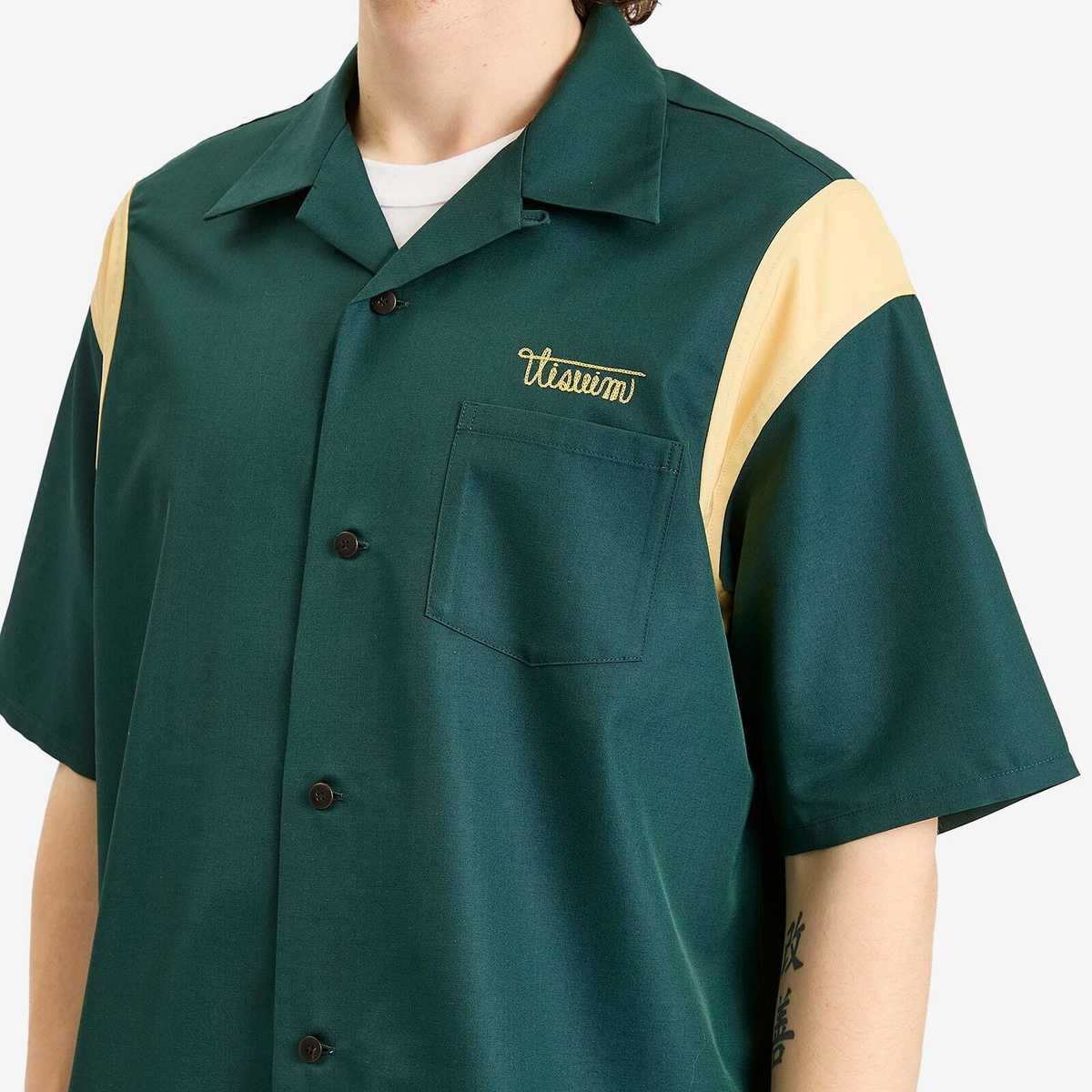 Visvim Men's Douglas Vacation Shirt in Green