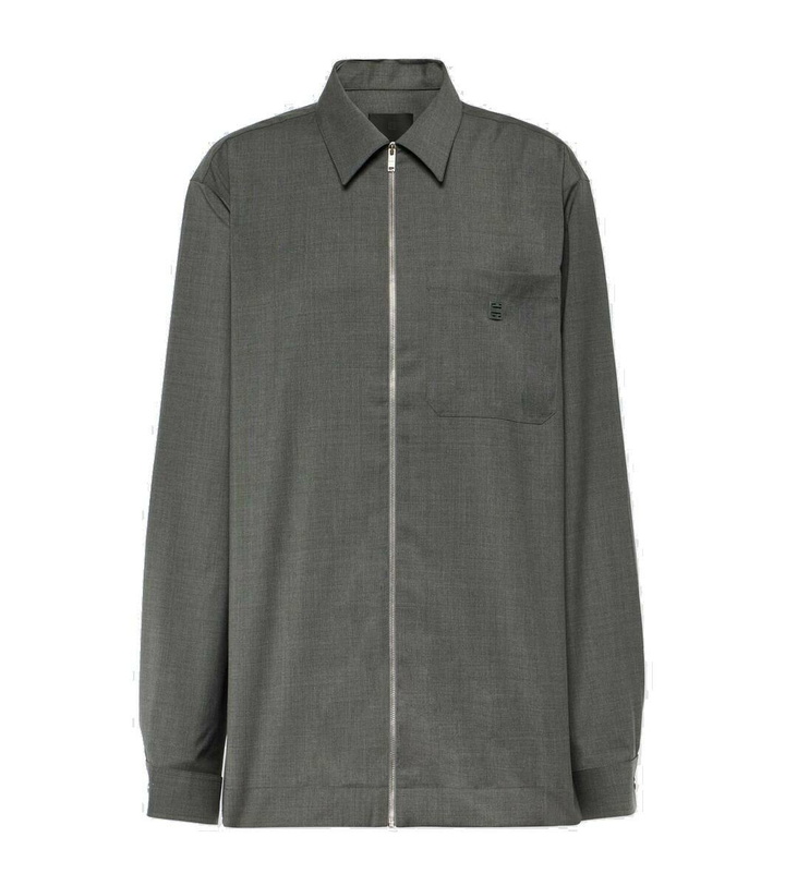 Photo: Givenchy Virgin wool shirt