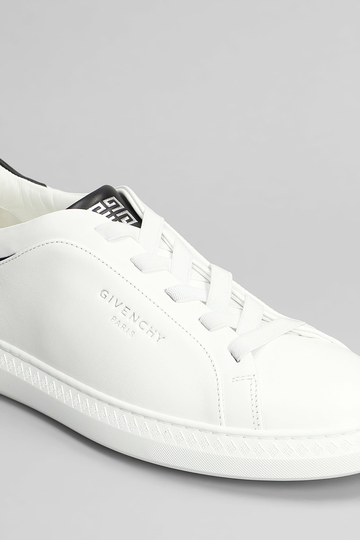 スニーカー GIVENCHY WHITE LEATHER G SET SNEAKERS Givenchy G Set Low Sneakers In White Leather Givenchy