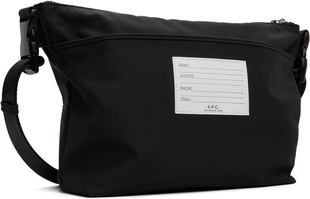 A.P.C. Black Trek Satchel