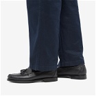 Bass Weejuns Men's Larkin Soft Tassel Loafer in Black Leather