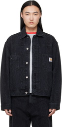 Carhartt Work In Progress Black Belmar Denim Jacket
