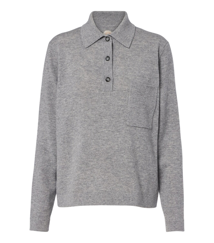 Photo: Jardin des Orangers Wool and cashmere polo sweater