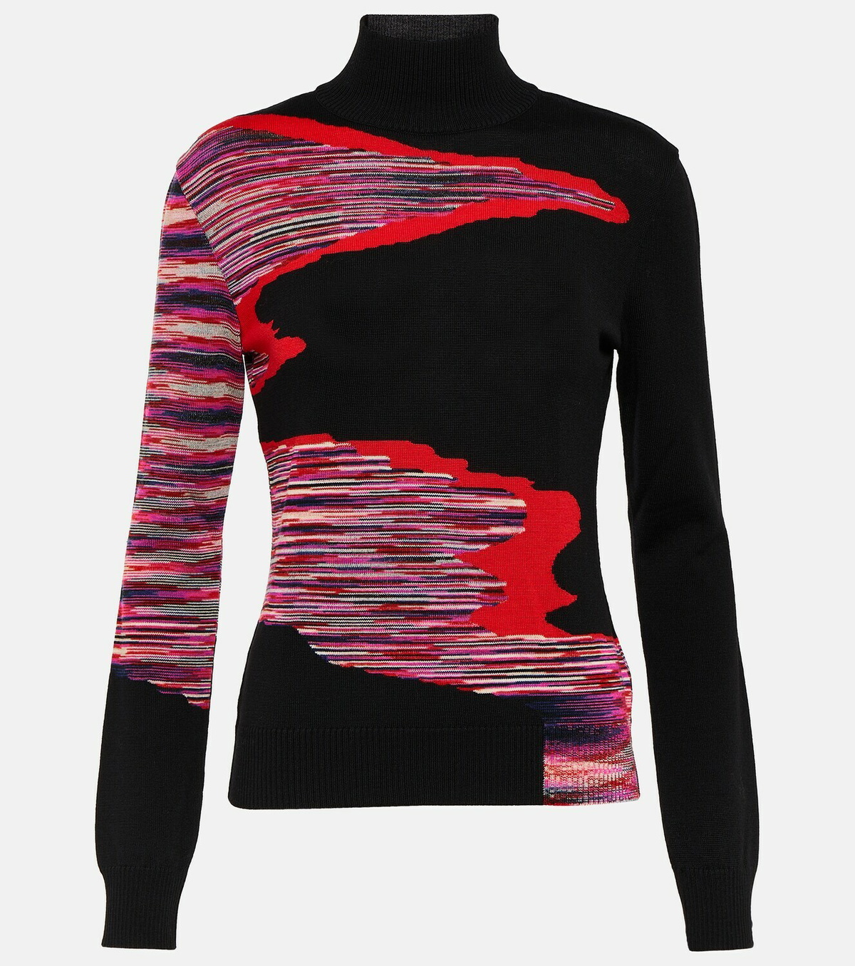 Missoni Space-dyed wool turtleneck sweater