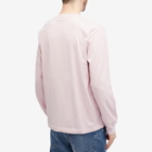 Stone Island Men's Long Sleeve Patch T-Shirt in Pink
