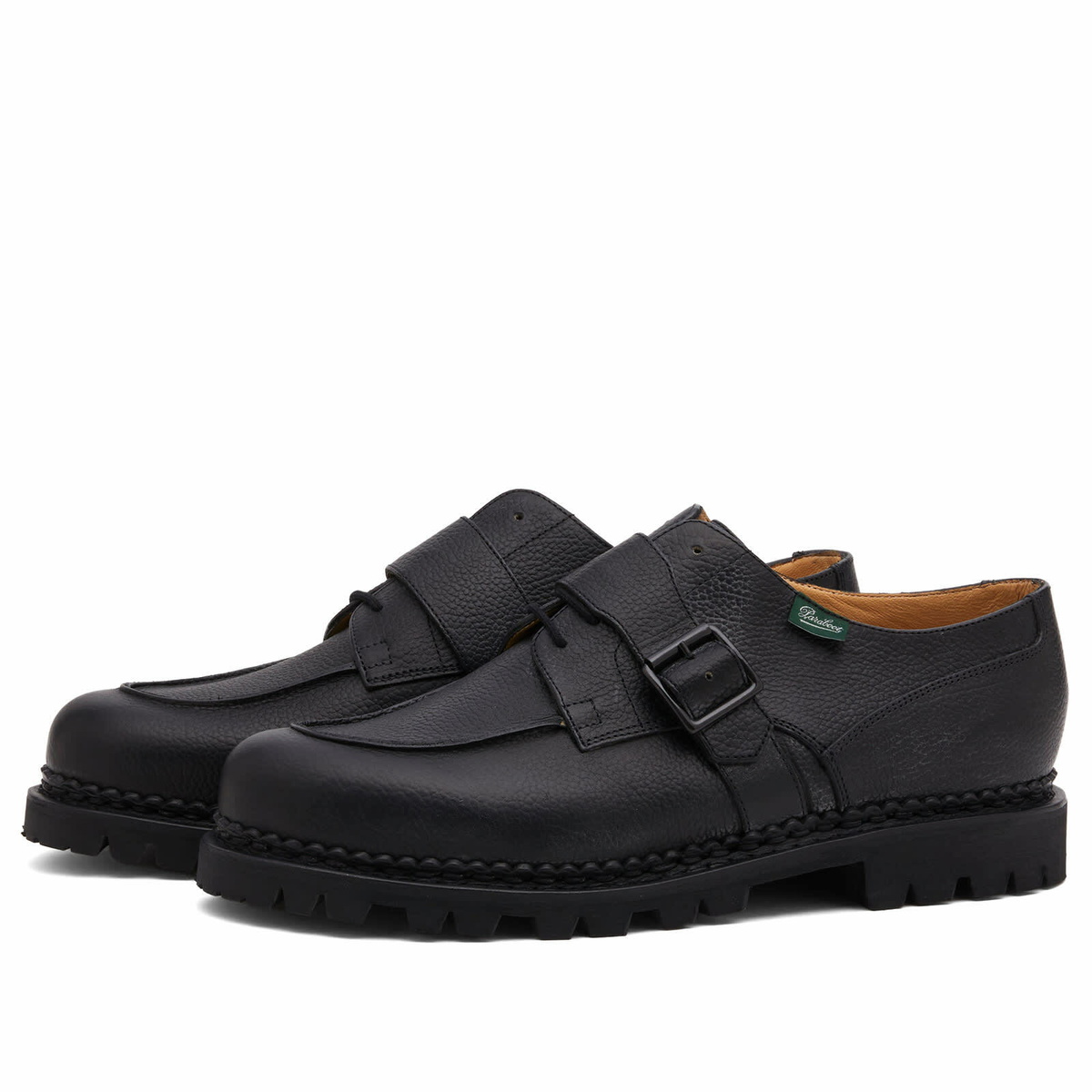 Paraboot Men's x Engineered Garments Chambord in Black Grain