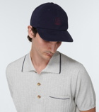 Brunello Cucinelli - Embroidered cotton baseball cap