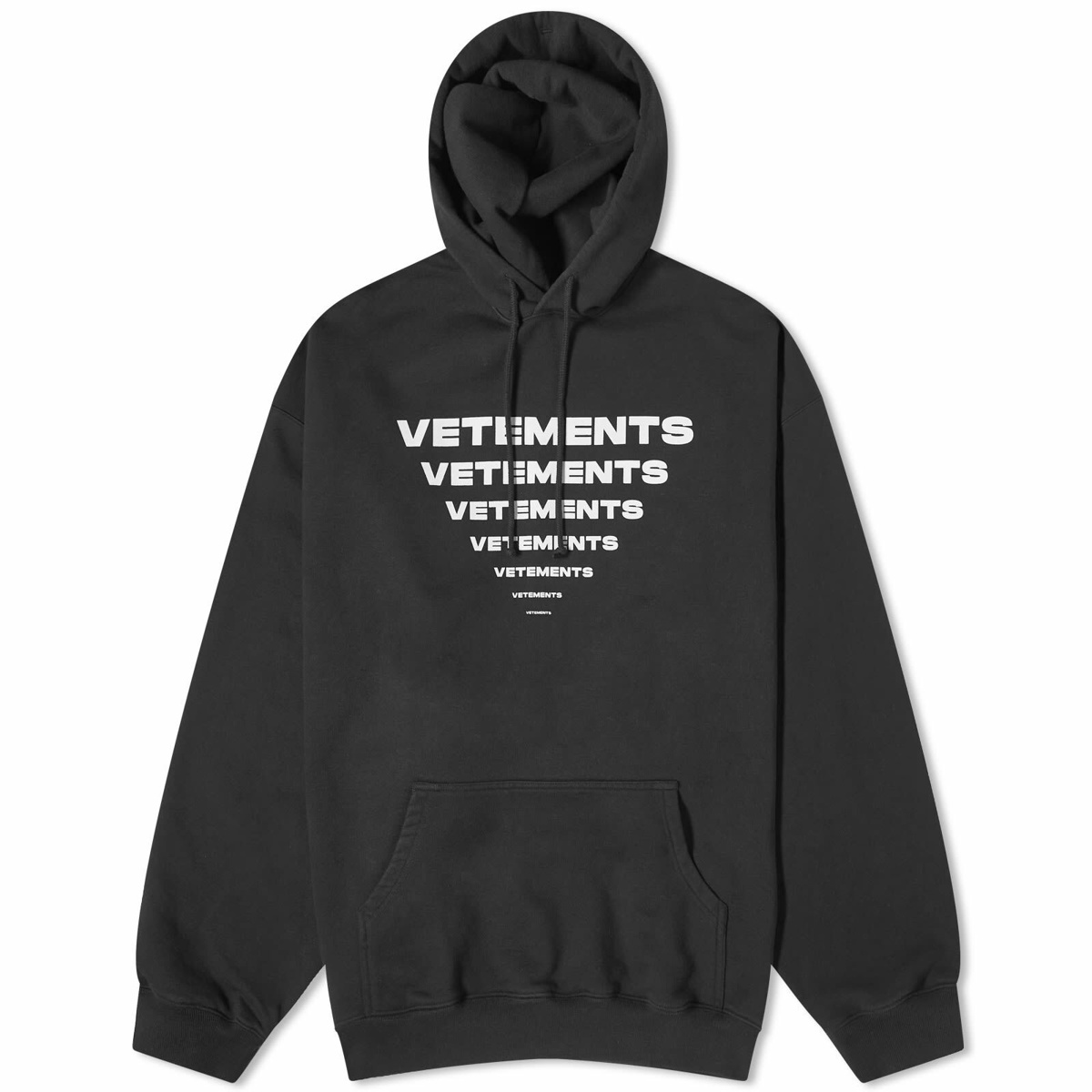 Vetements Red Tommy Hilfiger Edition Double Sleeve Hoodie Vetements