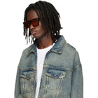 Off-White Brown Bridgeport Sunglasses