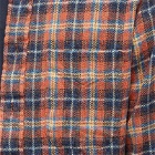 Gitman Vintage Men's Button Down Tweed Check Shirt in Orange