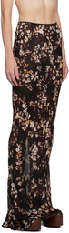 Dries Van Noten Multicolor Floral Maxi Skirt