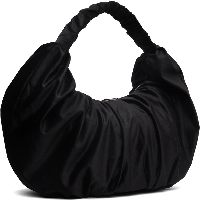 JW Anderson Black Ruffle Shopper Bag JW Anderson
