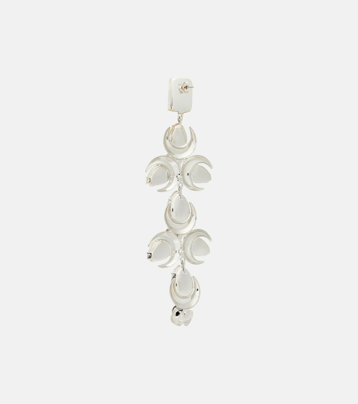 Magda Butrym Crystal-embellished floral drop earrings