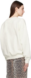 GANNI Off-White Isoli Sweatshirt