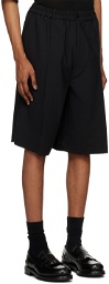 Cordera Black Tailoring Shorts