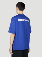 Balenciaga - Logo Print T-Shirt in Blue