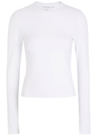Good American Stretch-cotton T-shirt White