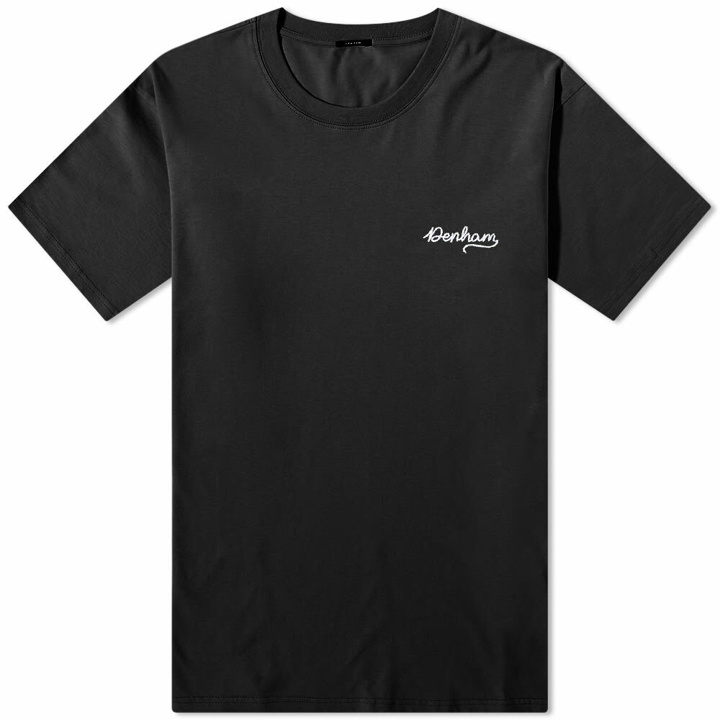 Photo: Denham Men's Alma Regular T-Shirt in Black