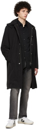 Theory Black Division Coat