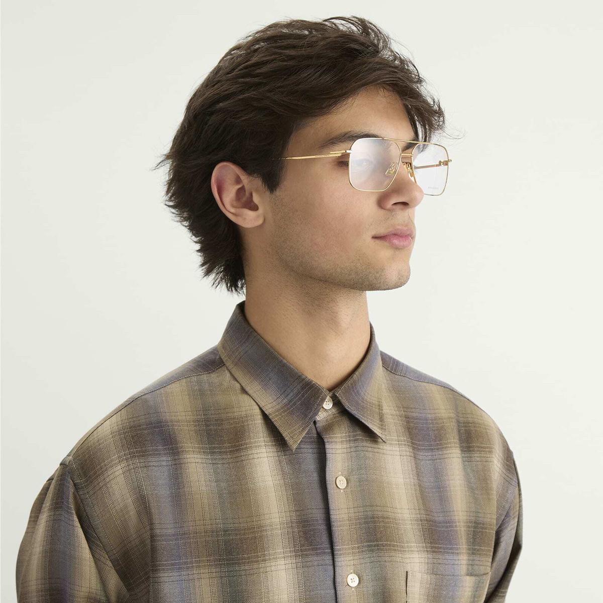 Bottega Veneta Eyewear Men's Bottega Veneta BV1384O Split Optical