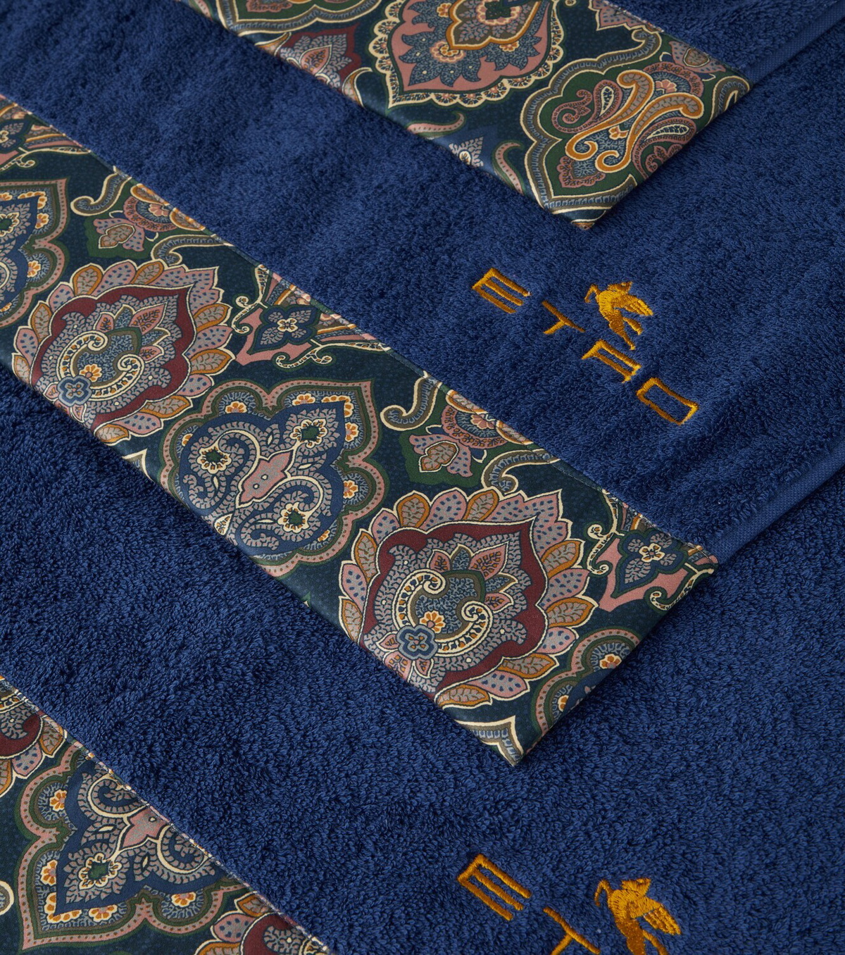 Etro Set of 5 cotton terry towels