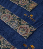 Etro Set of 5 cotton terry towels