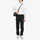 Alexander McQueen Men's Harness Drop Shoulder Shirt in Optical White