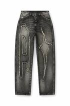 Diesel Straight Jeans - D-Thug Club - Jeans - Unisex - Black