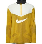 Nike x Undercover - NRG Printed Dri-FIT Mesh Half-Zip Top - Yellow