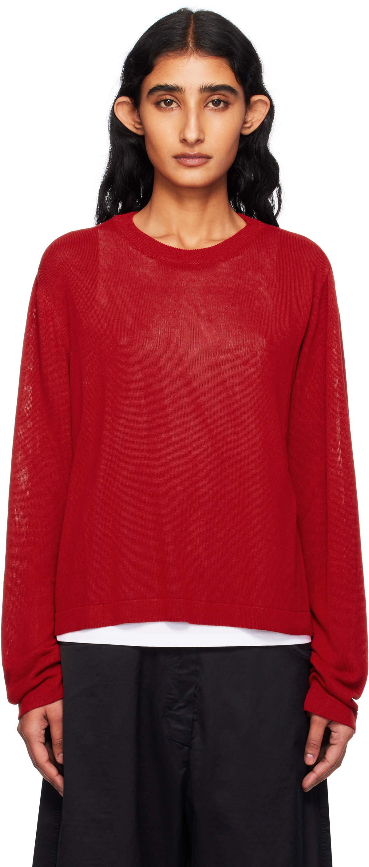 Cordera Red Viscose T-shirt