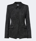 Veronica Beard Bodie floral jacquard jacket