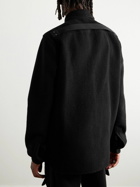Rick Owens - Double-Faced Cashmere Overshirt - Black