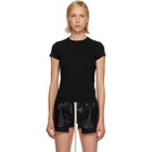 Rick Owens Black Tower Cropped Level T-shirt
