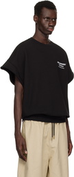 WILLY CHAVARRIA Black 'Fine Fashions' Muscle T-shirt