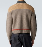JW Anderson Embroidered wool polo sweater