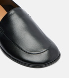 Calvin Klein Collection Vela leather loafers