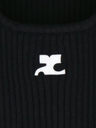 Courrèges Logo Ribbed Top