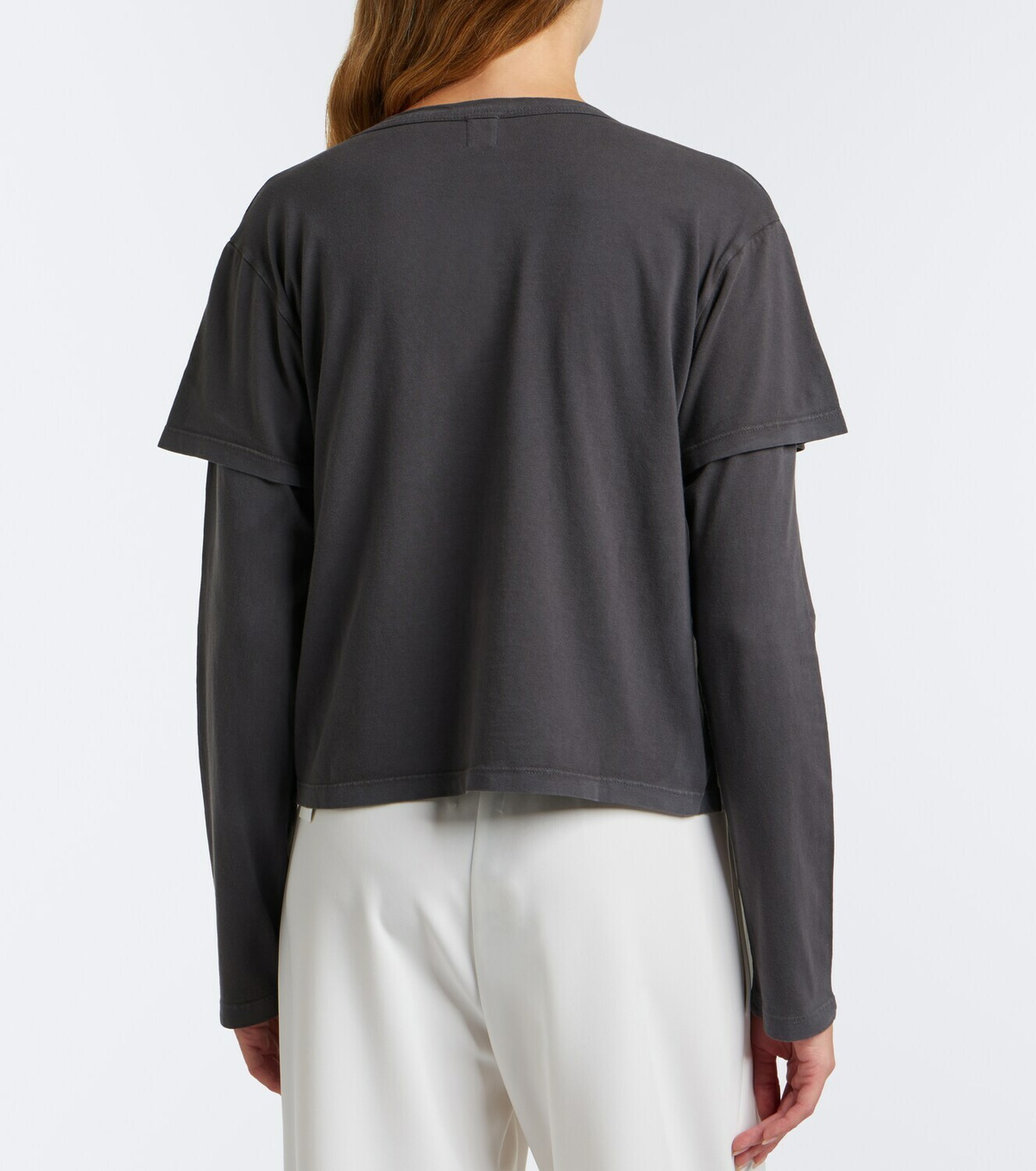 Leset Margo layered cotton jersey T-shirt
