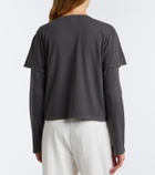 Leset Margo layered cotton jersey T-shirt