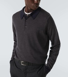 John Smedley Acaster wool polo sweater