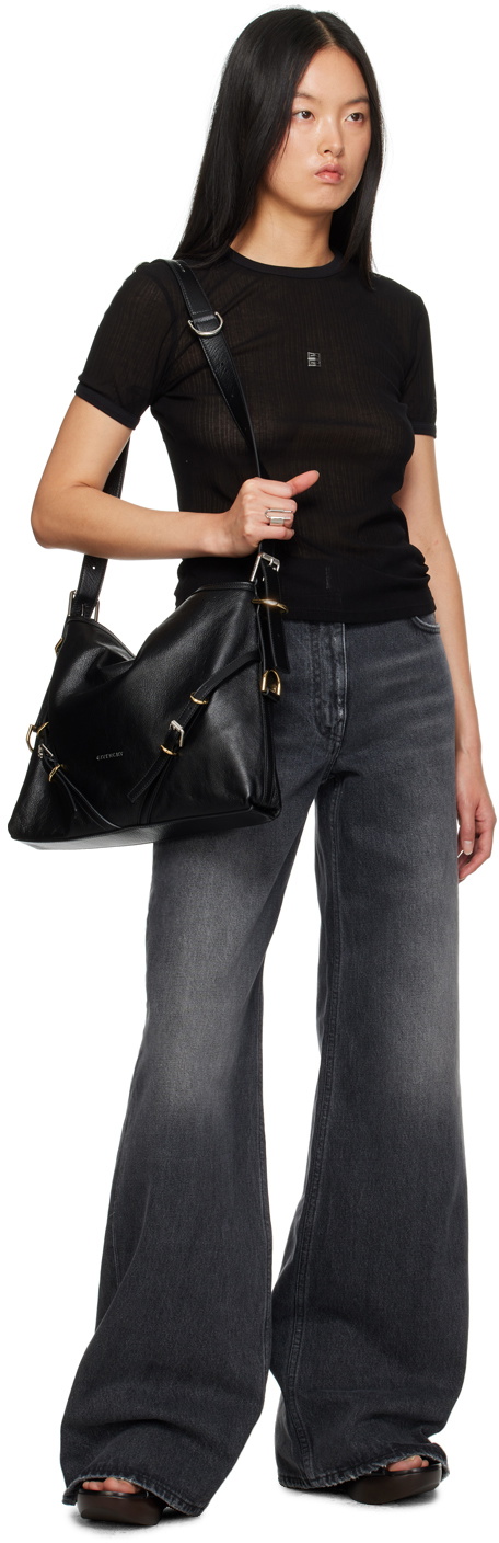 Givenchy Black Medium Voyou Bag